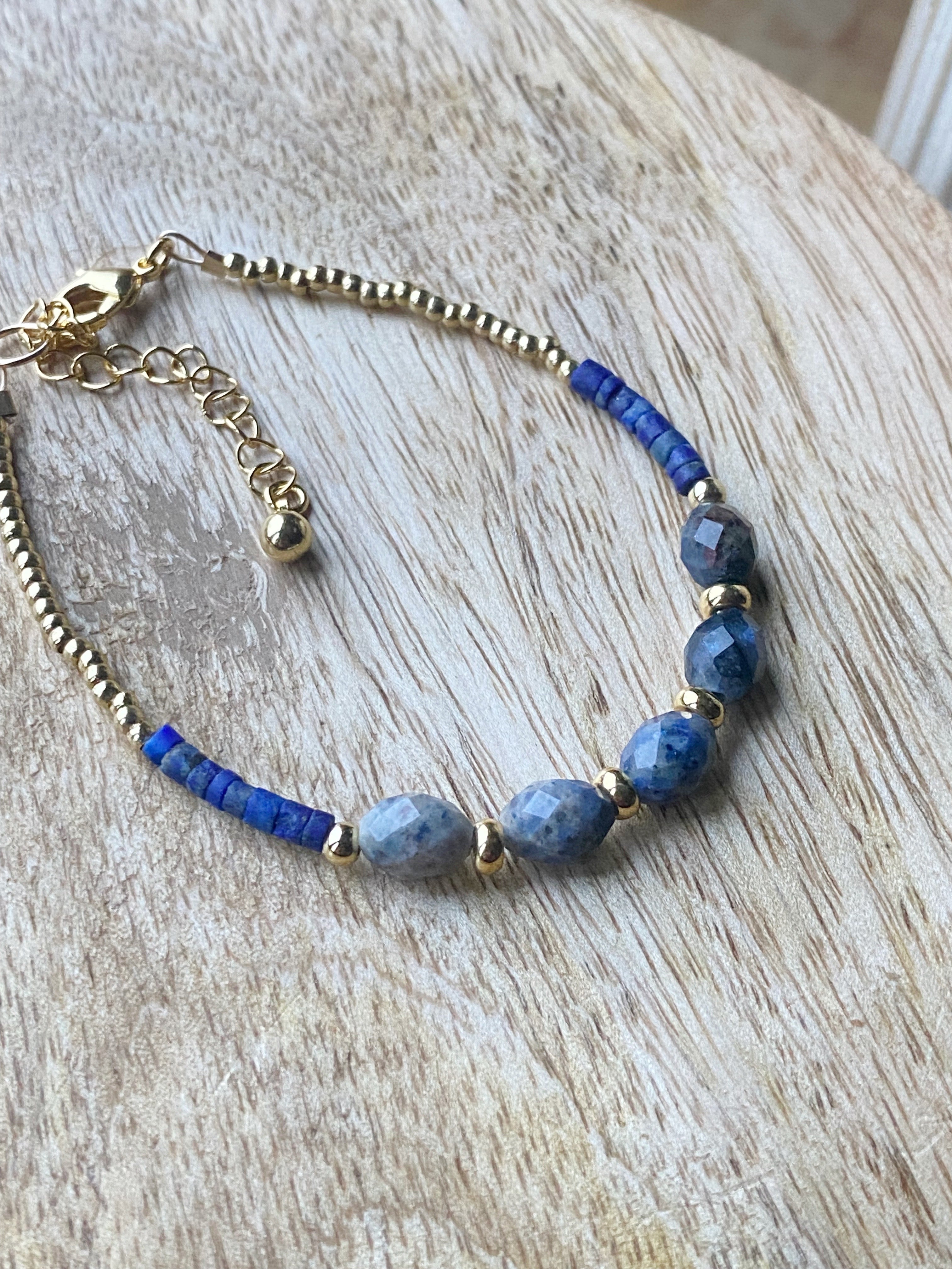 Blaues Gleichgewicht Armband