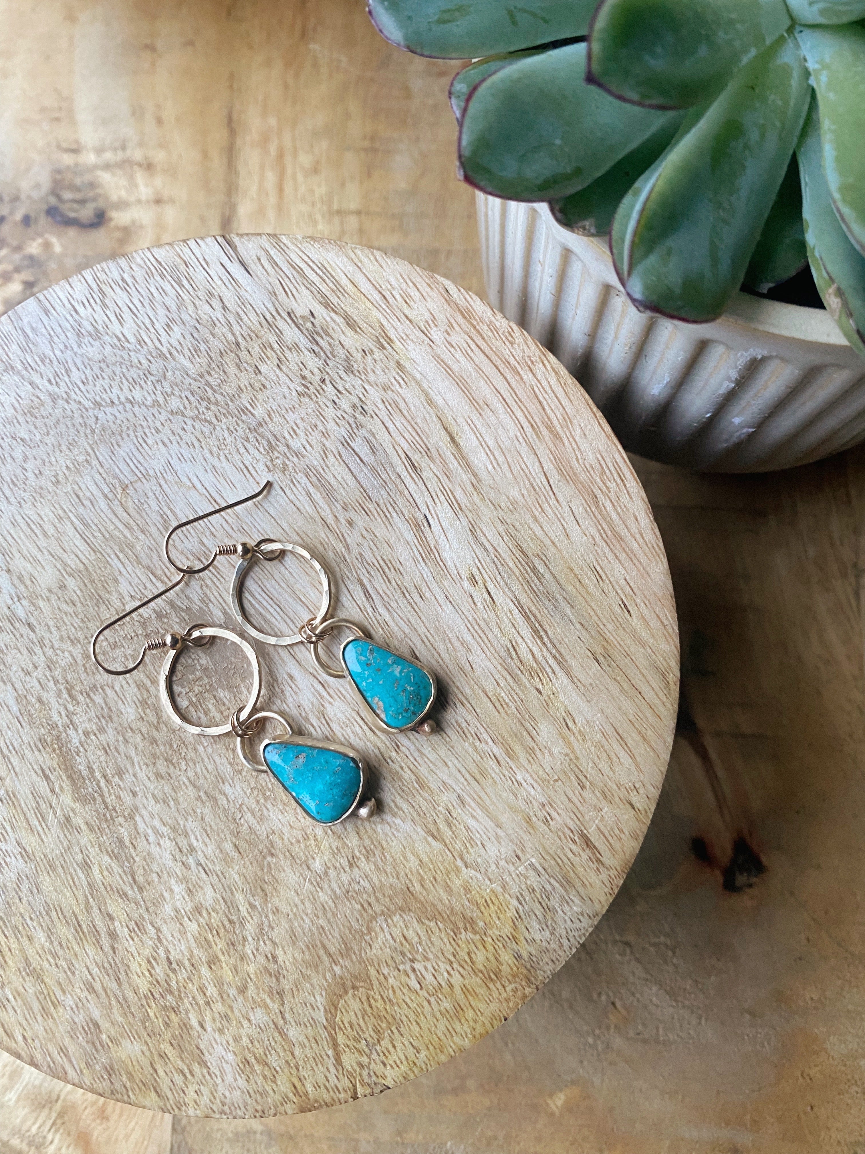 Ruhe in Blau Ohrringe