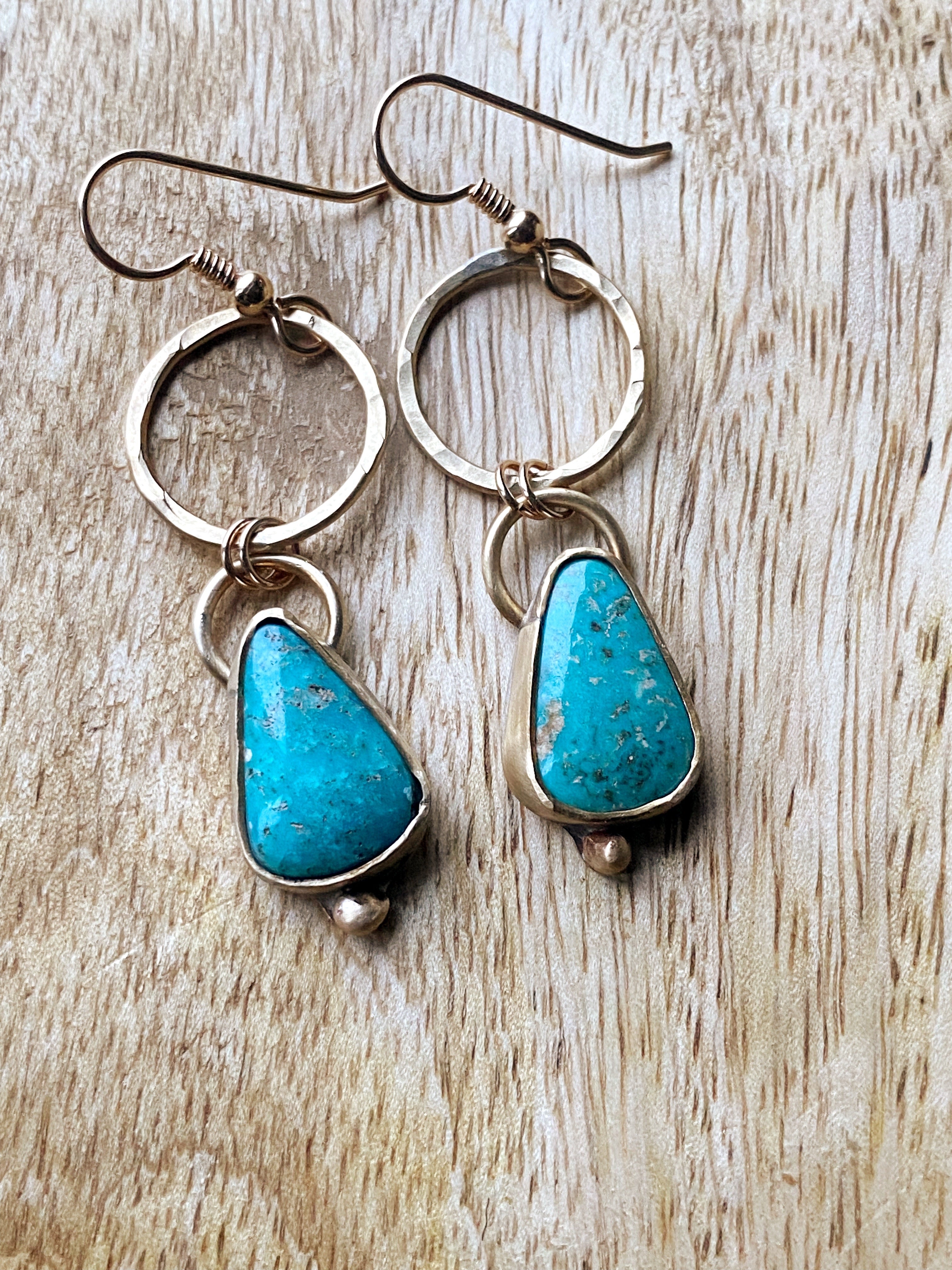 Ruhe in Blau Ohrringe