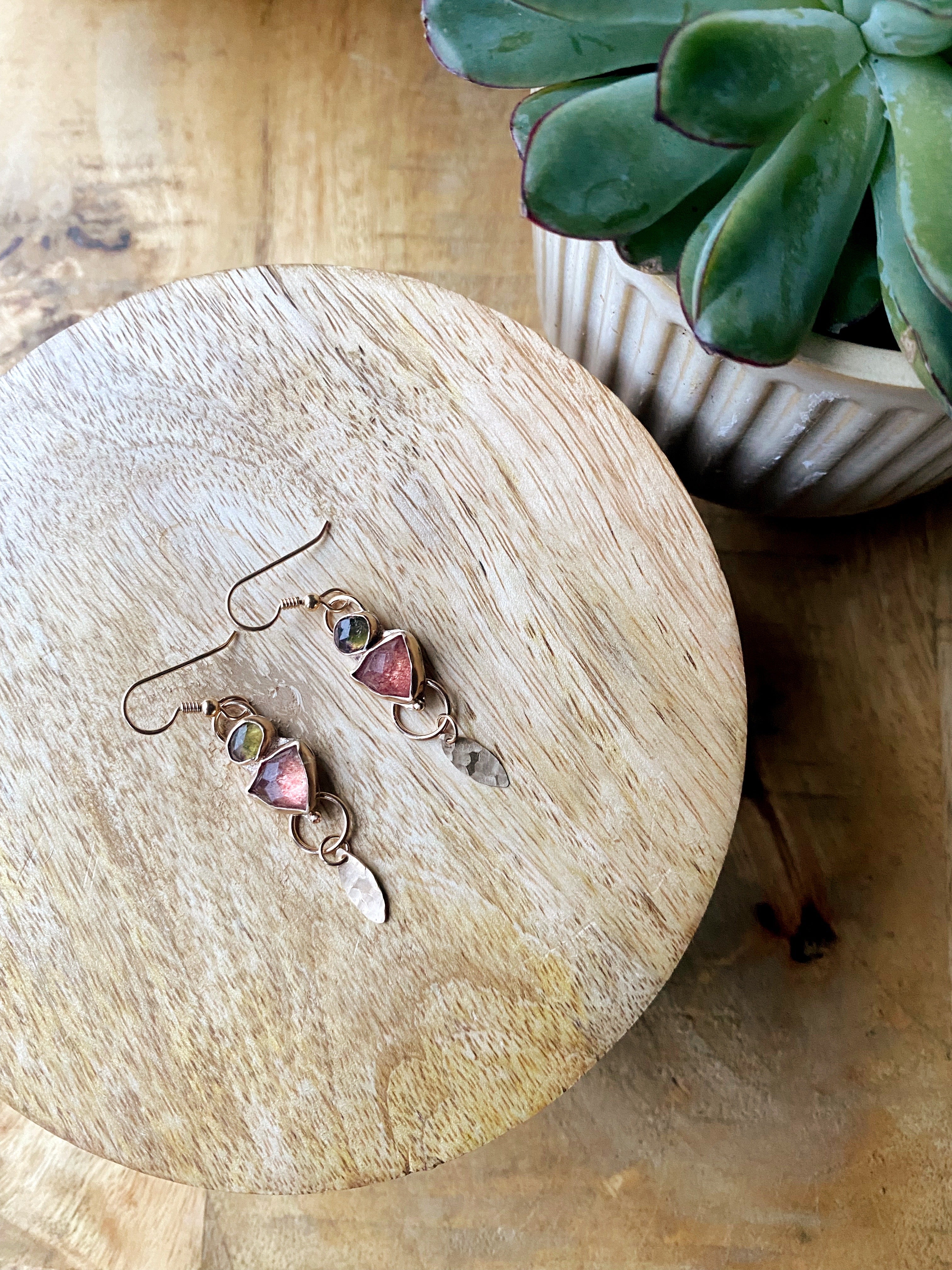 Rosa Leichtigkeit Ohrringe