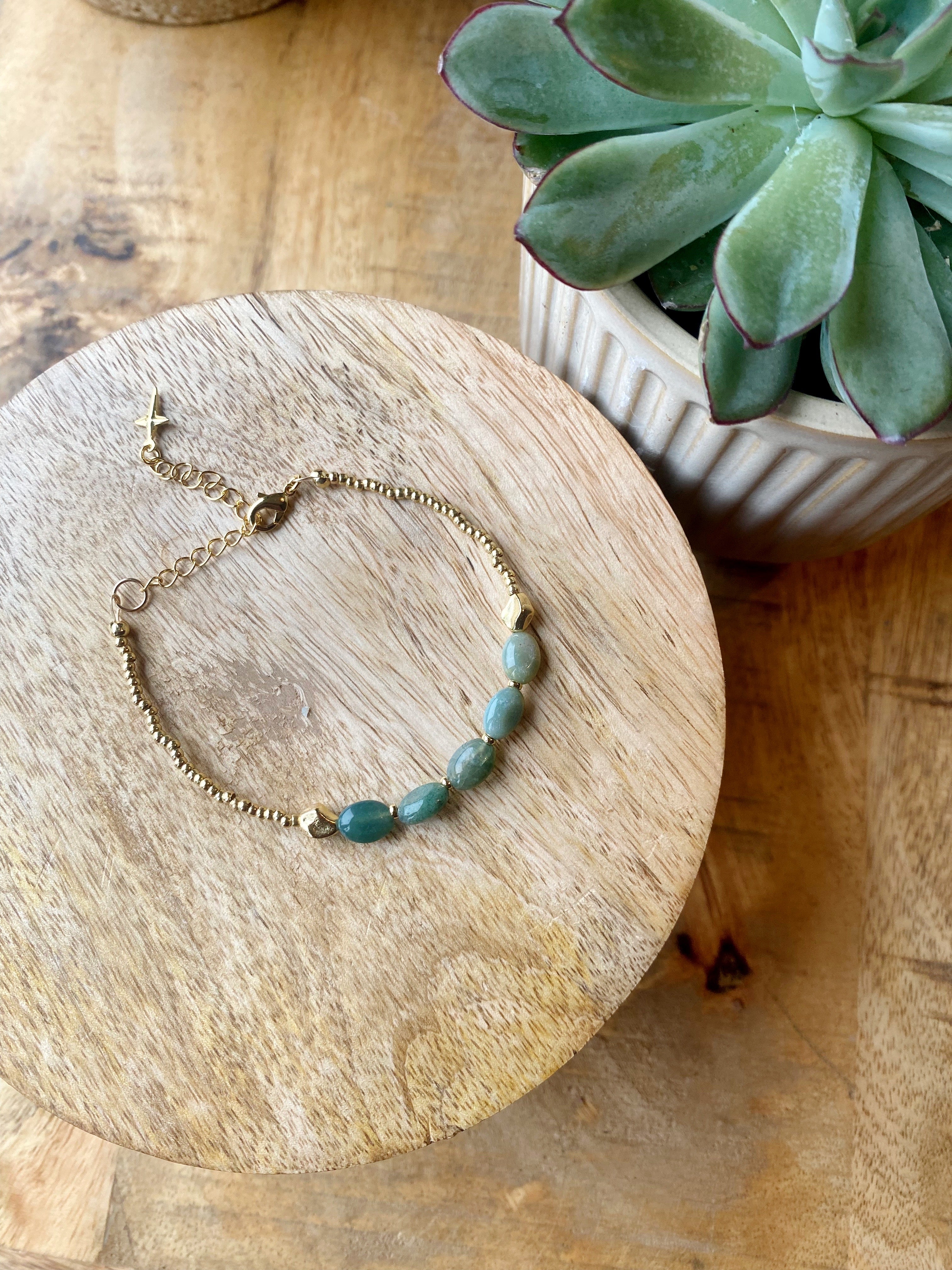 Grüns Selbstvertrauen Armband