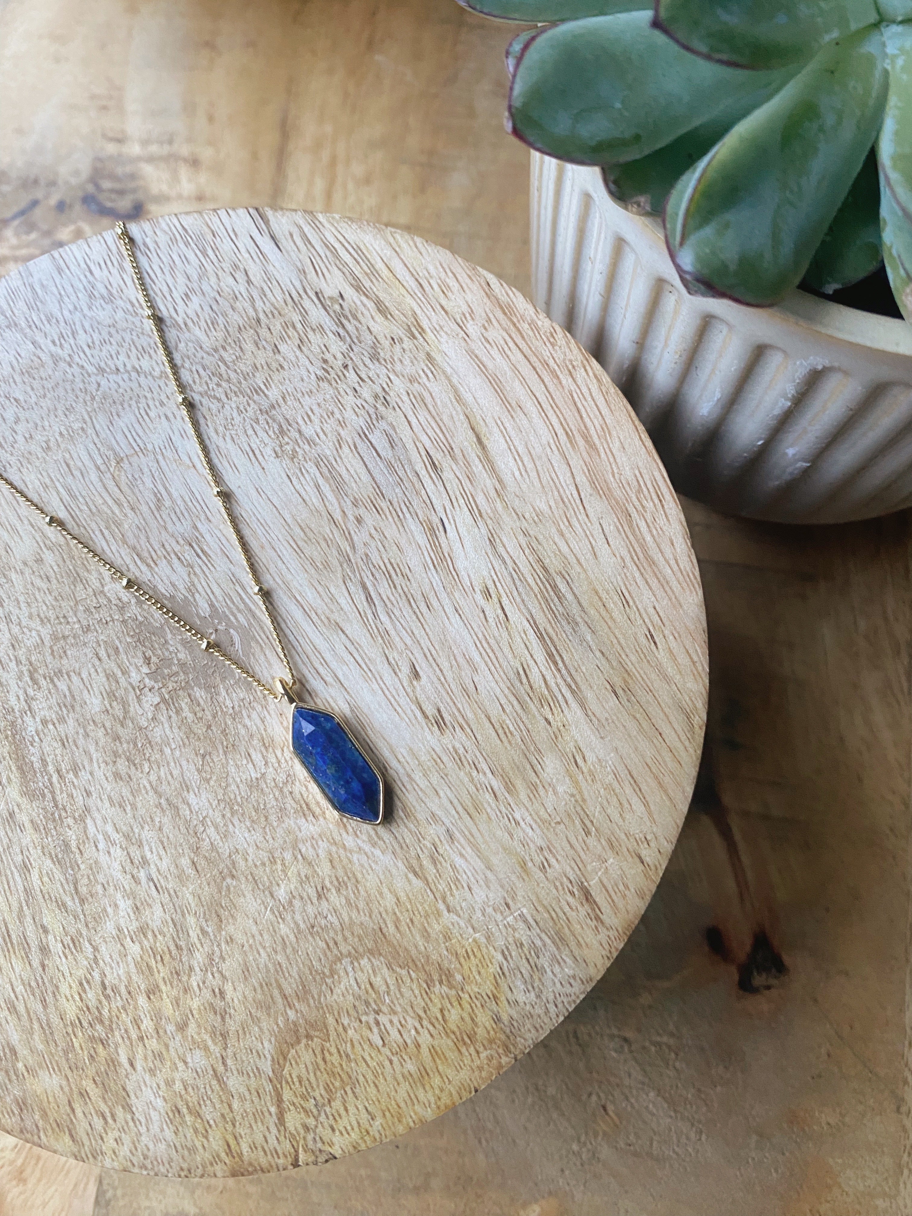 Blaues Gleichgewicht Kette