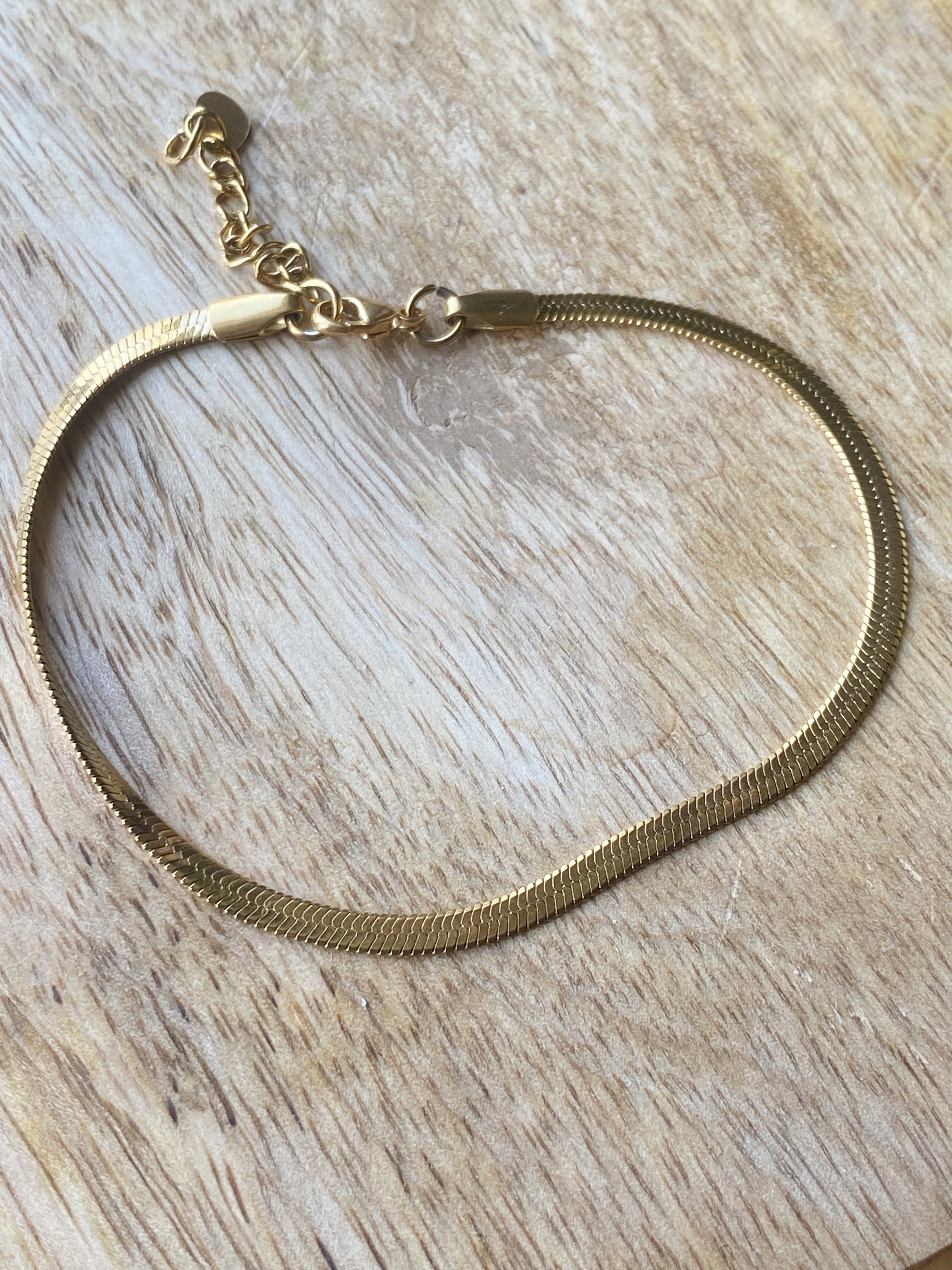 Golden Schlangen Armband