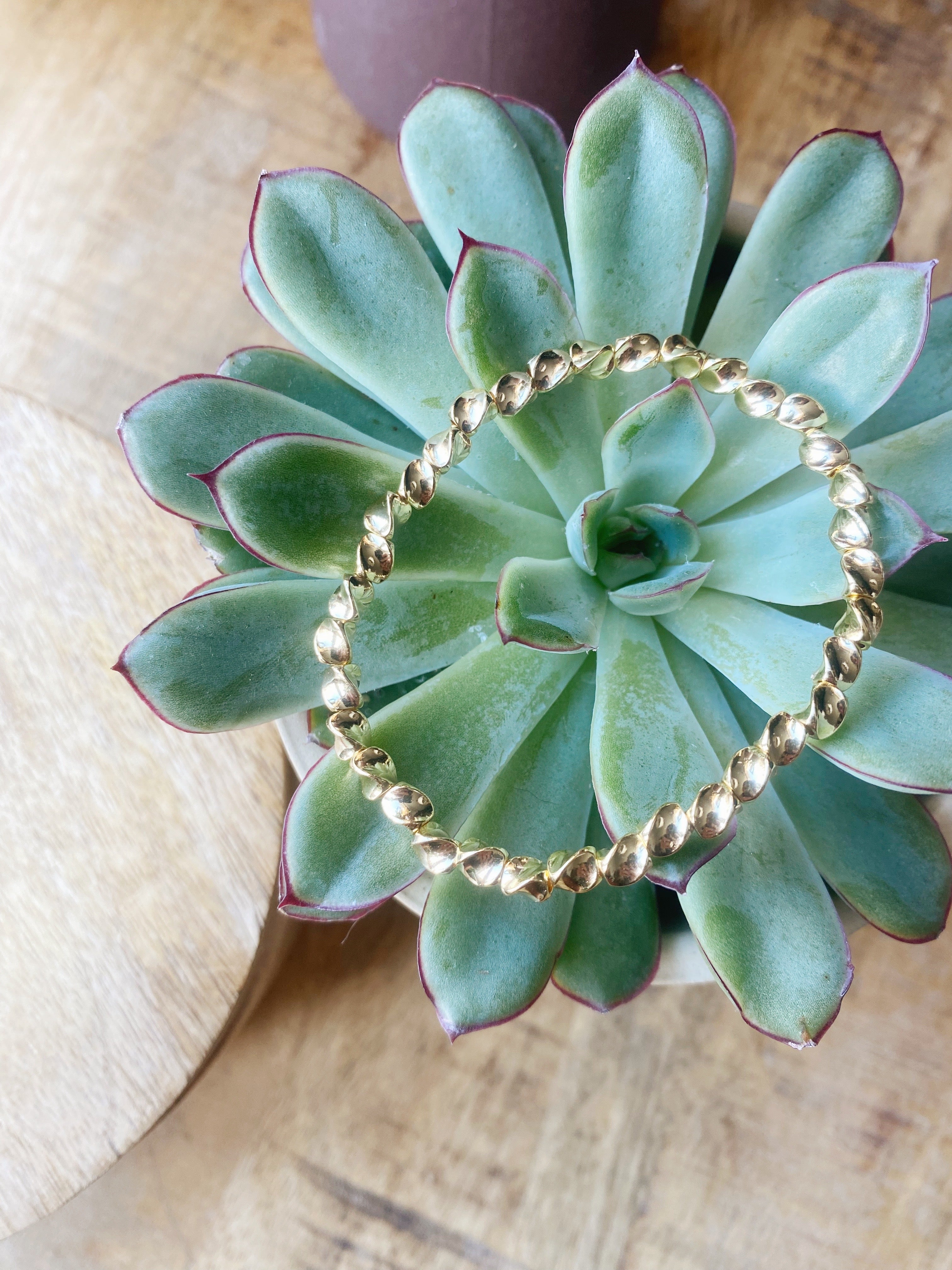 Golden Nuggets Armband