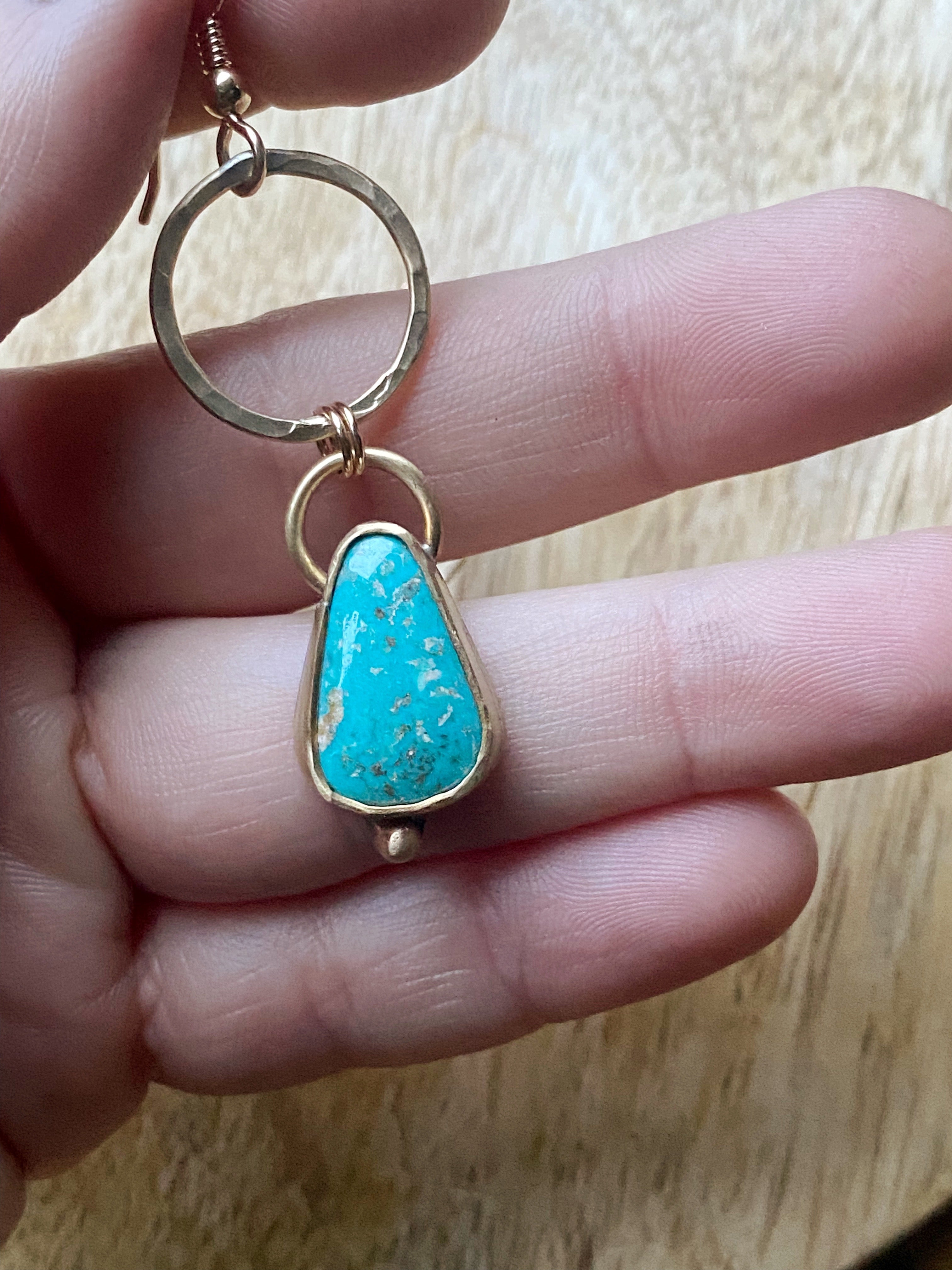 Ruhe in Blau Ohrringe