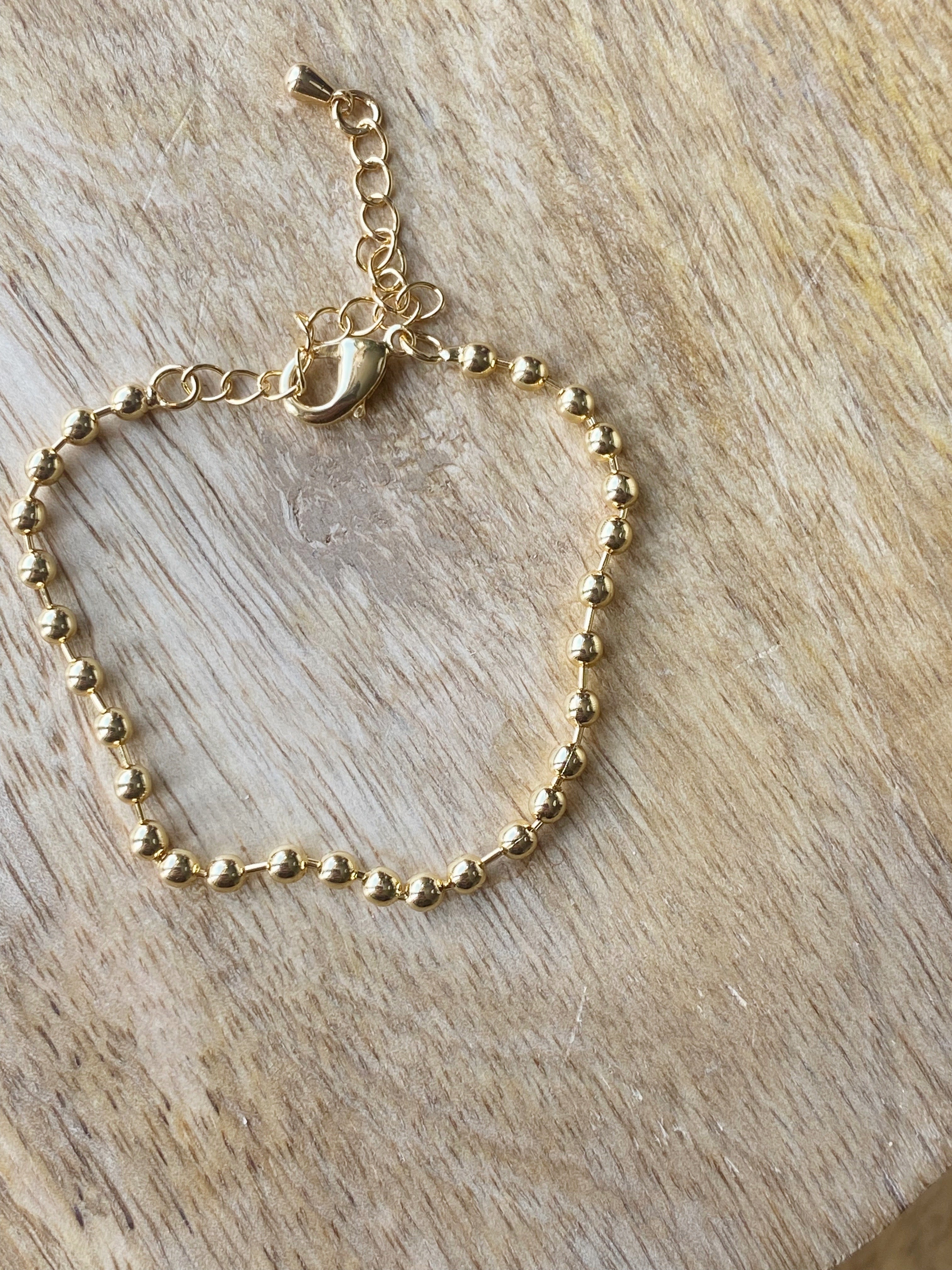 Golden Kugel Armband