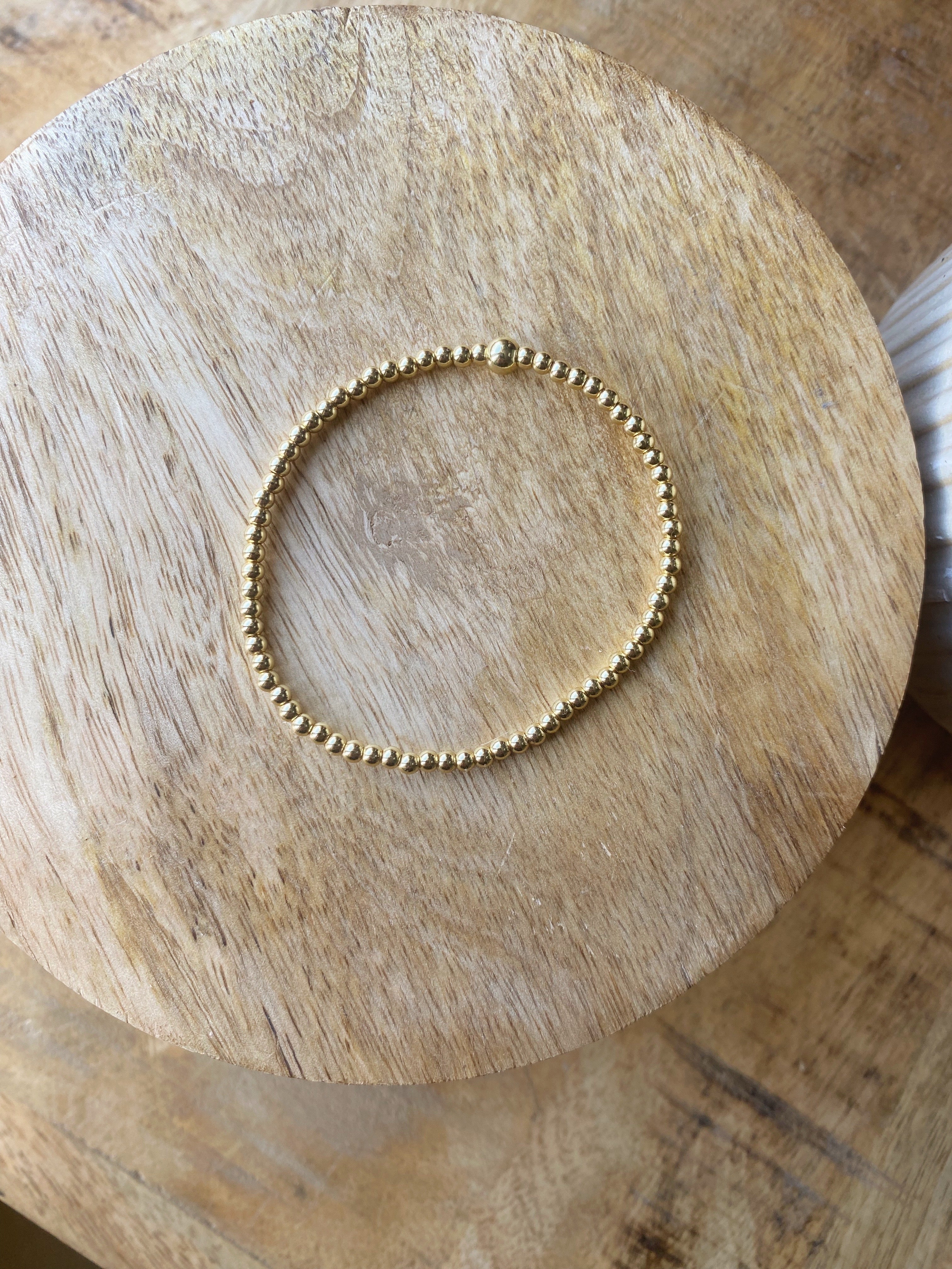 Golden Kugel Armband