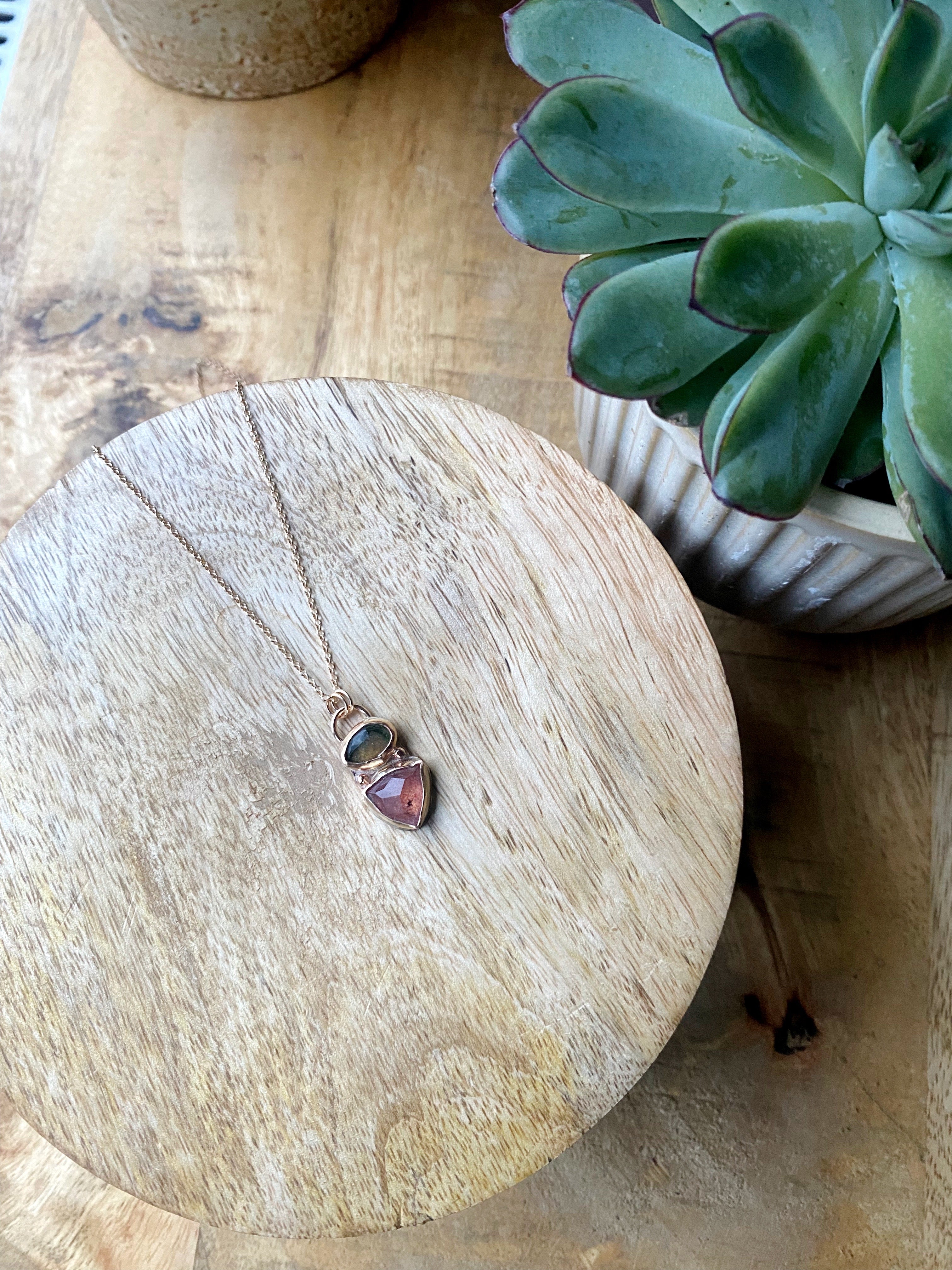 Rosa Zärtlichkeit Kette