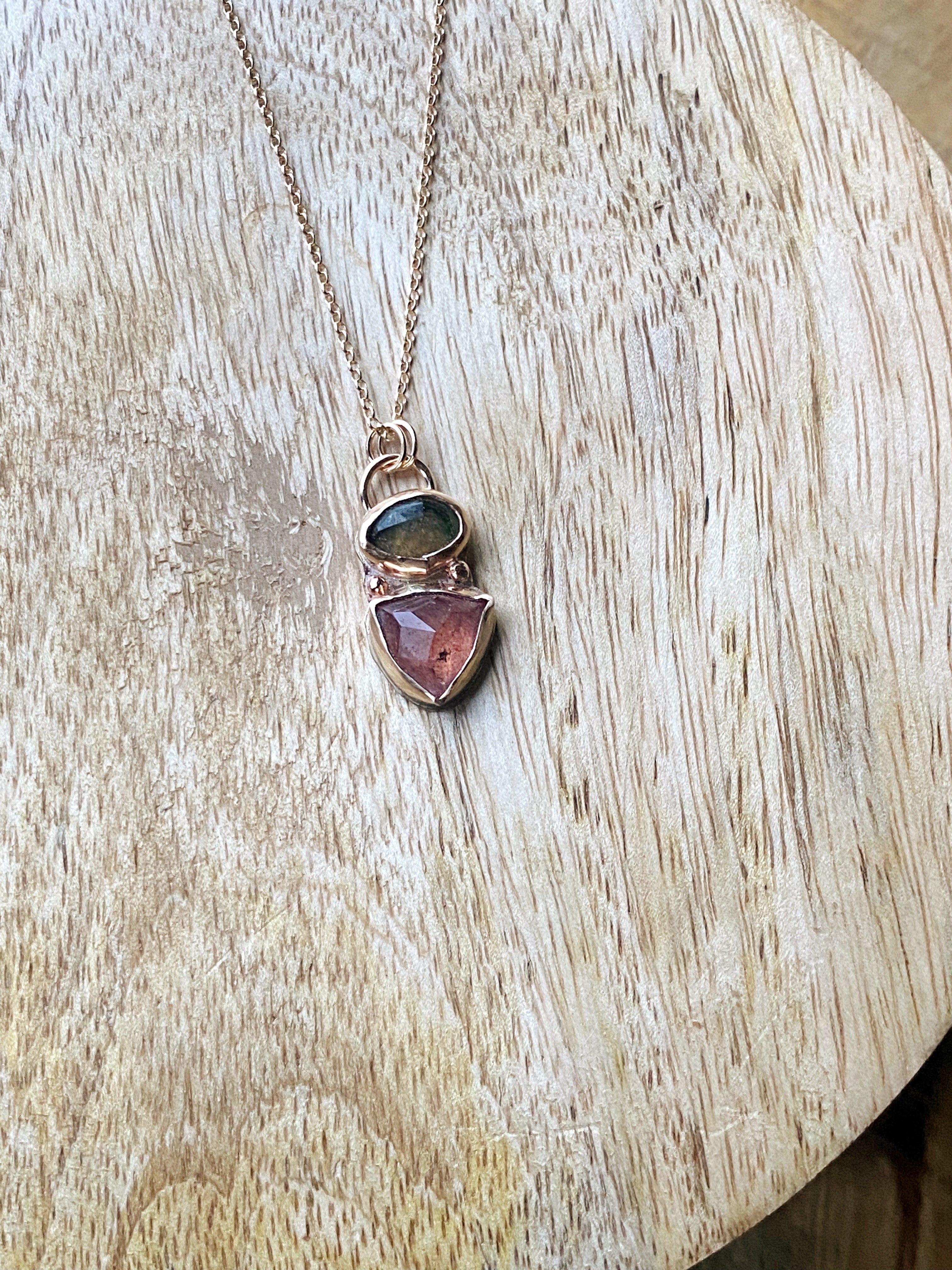 Rosa Zärtlichkeit Kette