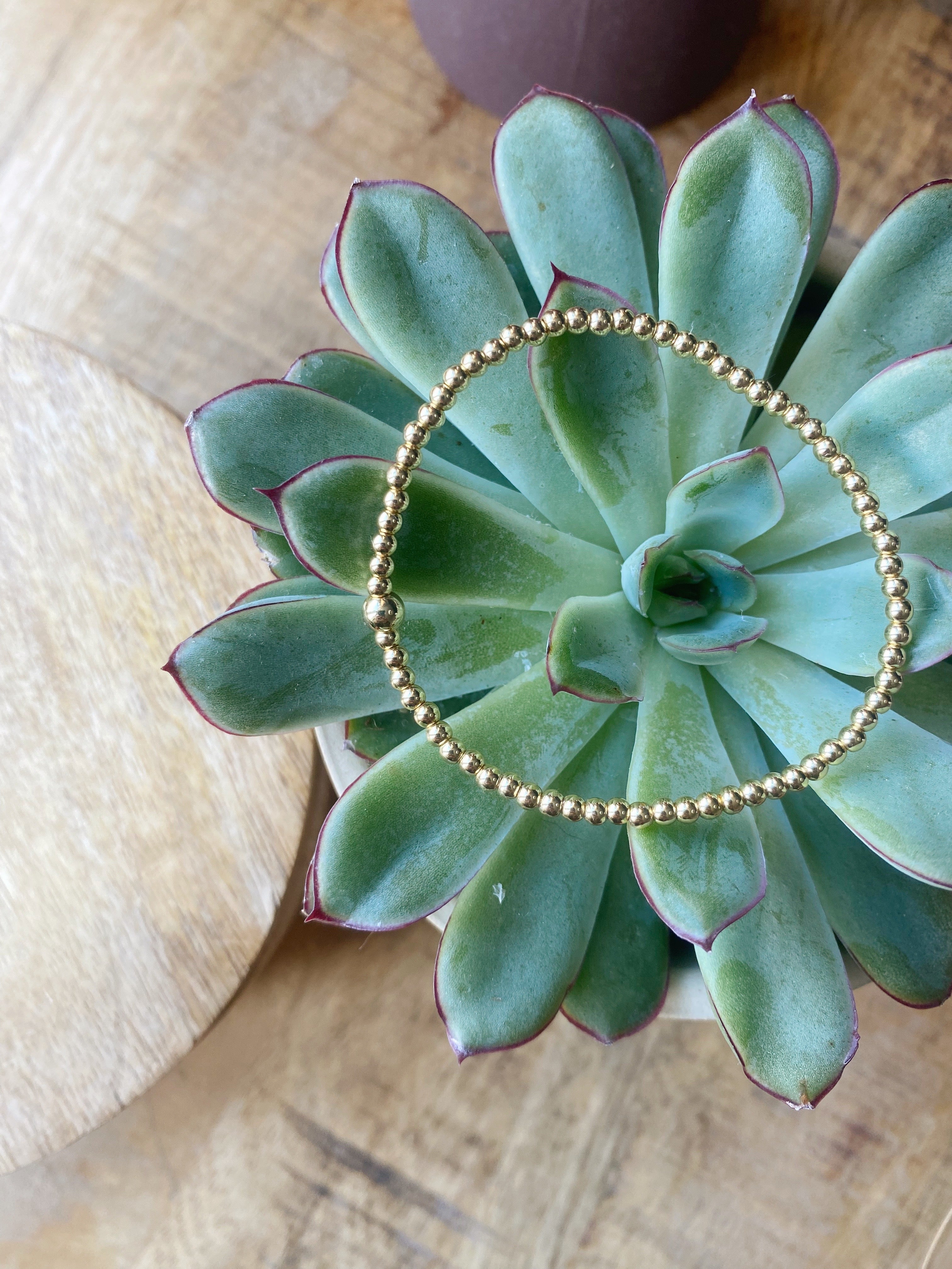 Golden Kugel Armband