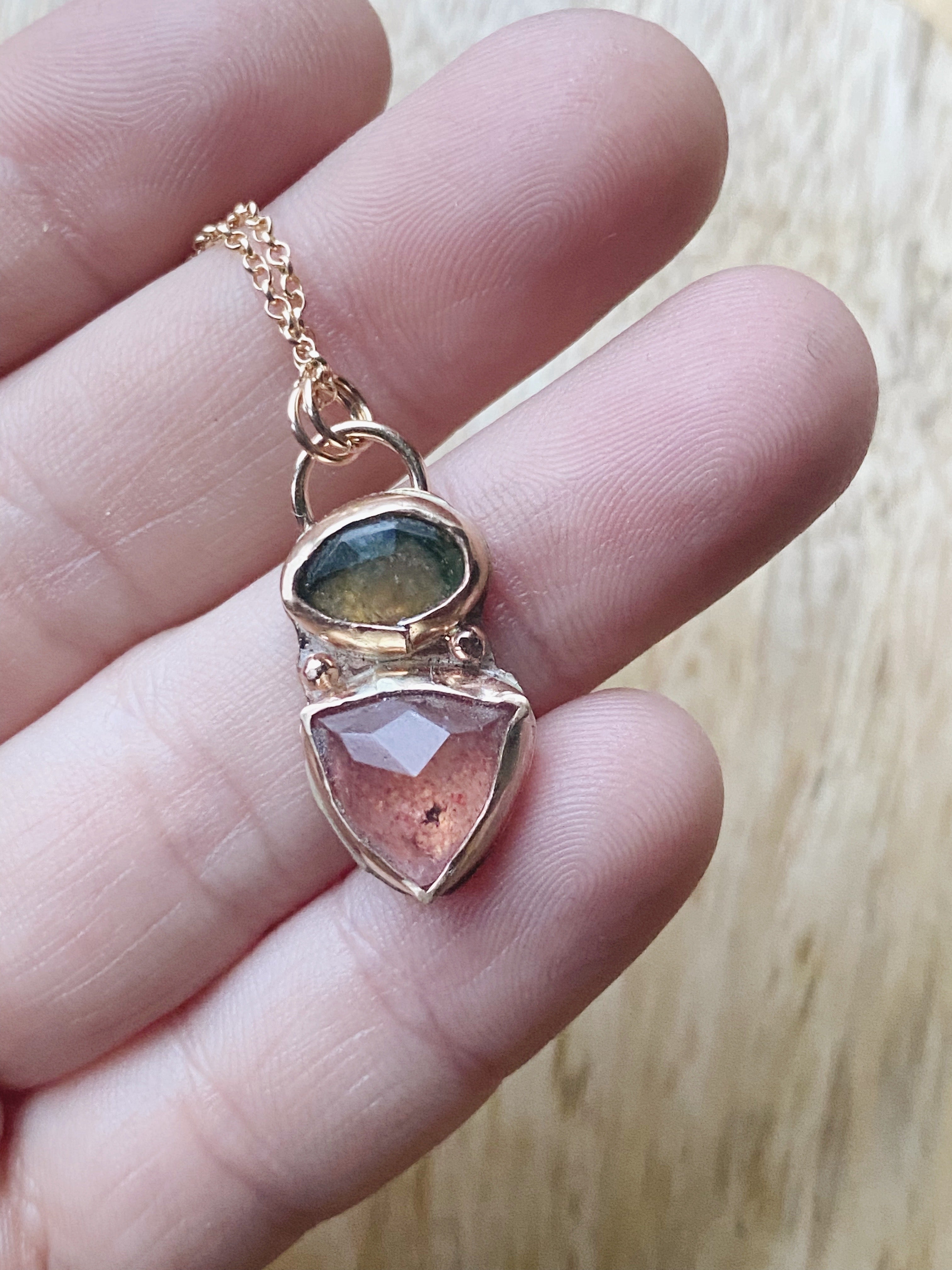 Rosa Zärtlichkeit Kette