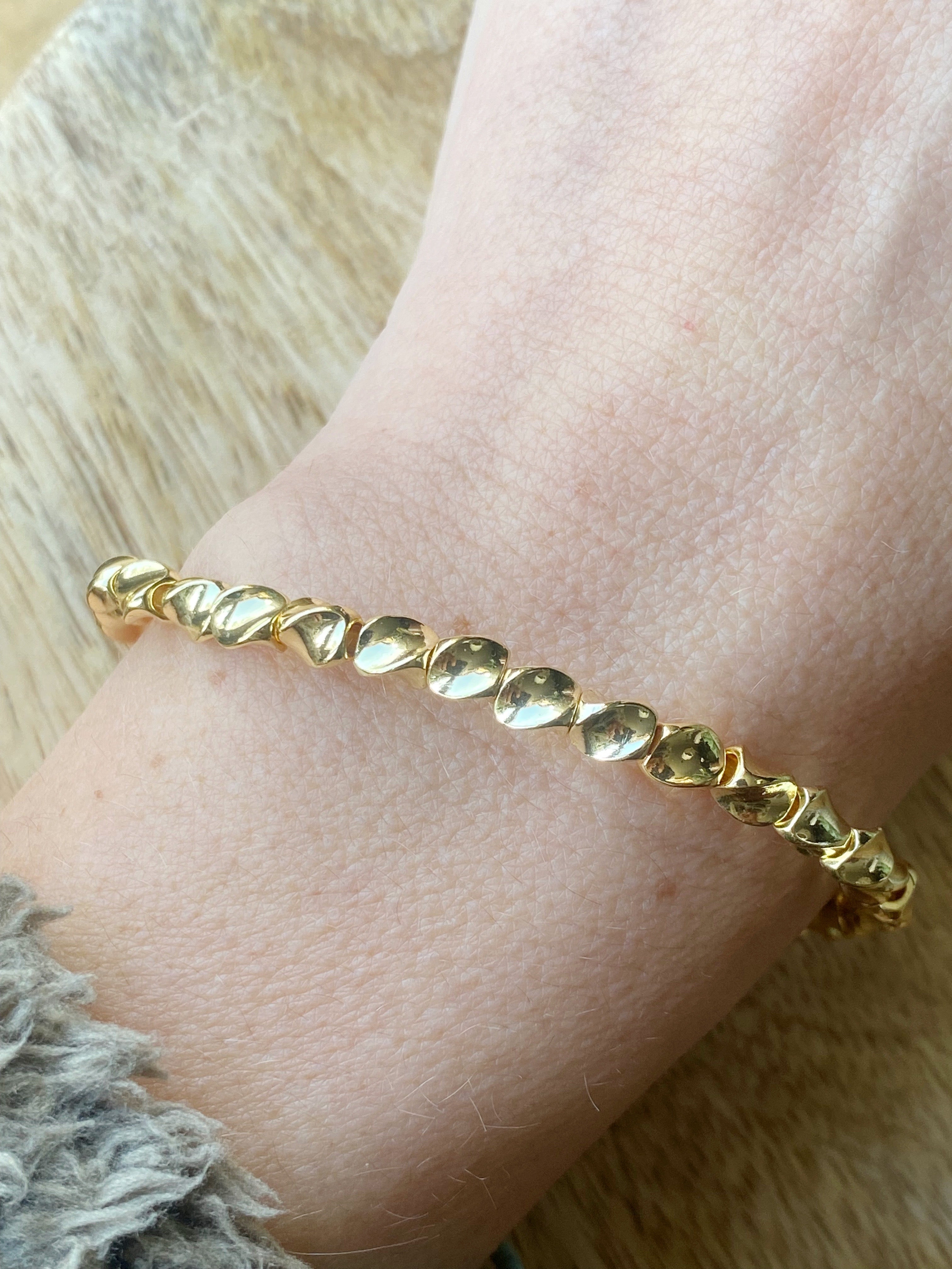 Golden Nuggets Armband