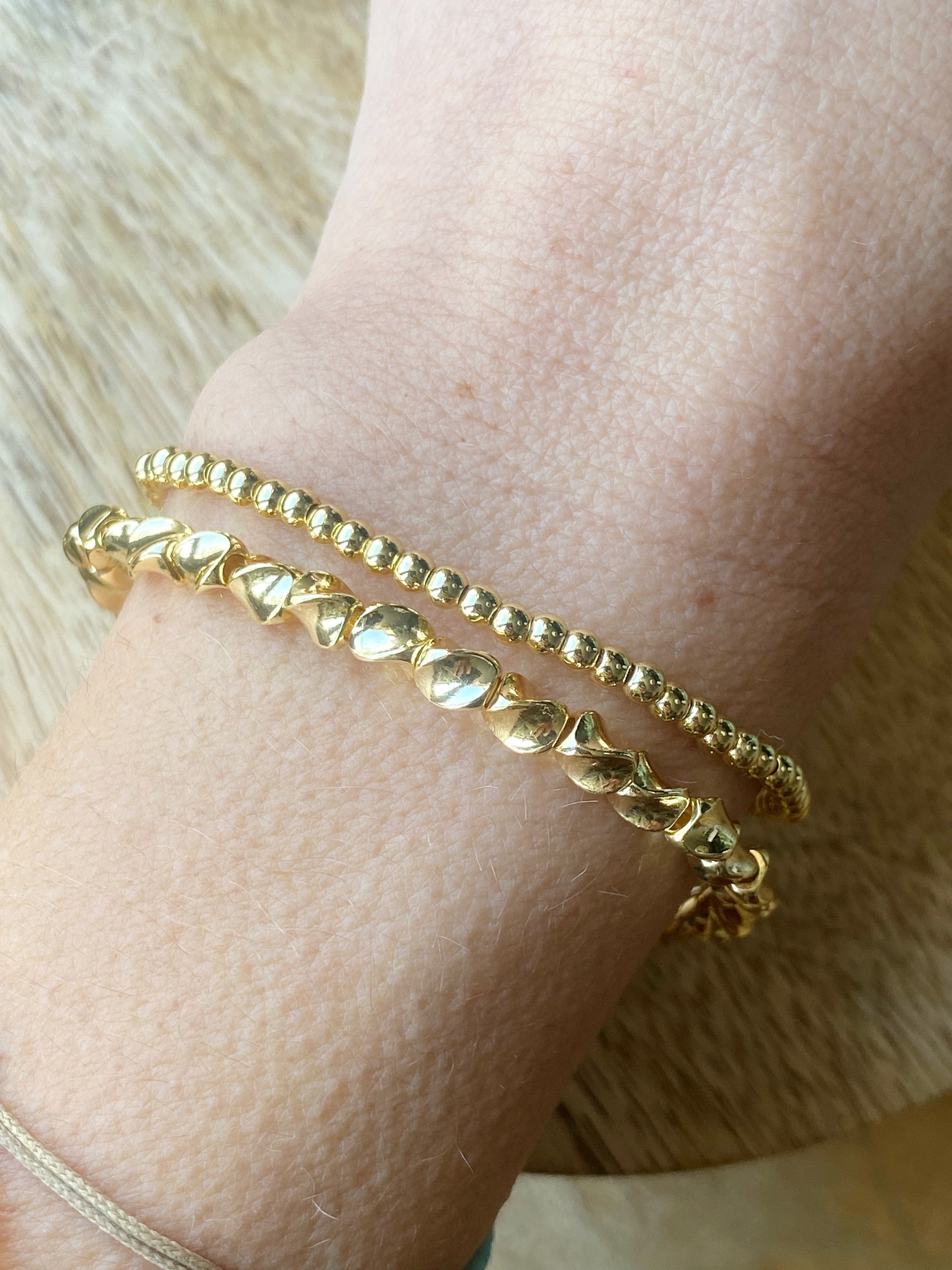 Golden Kugel Armband