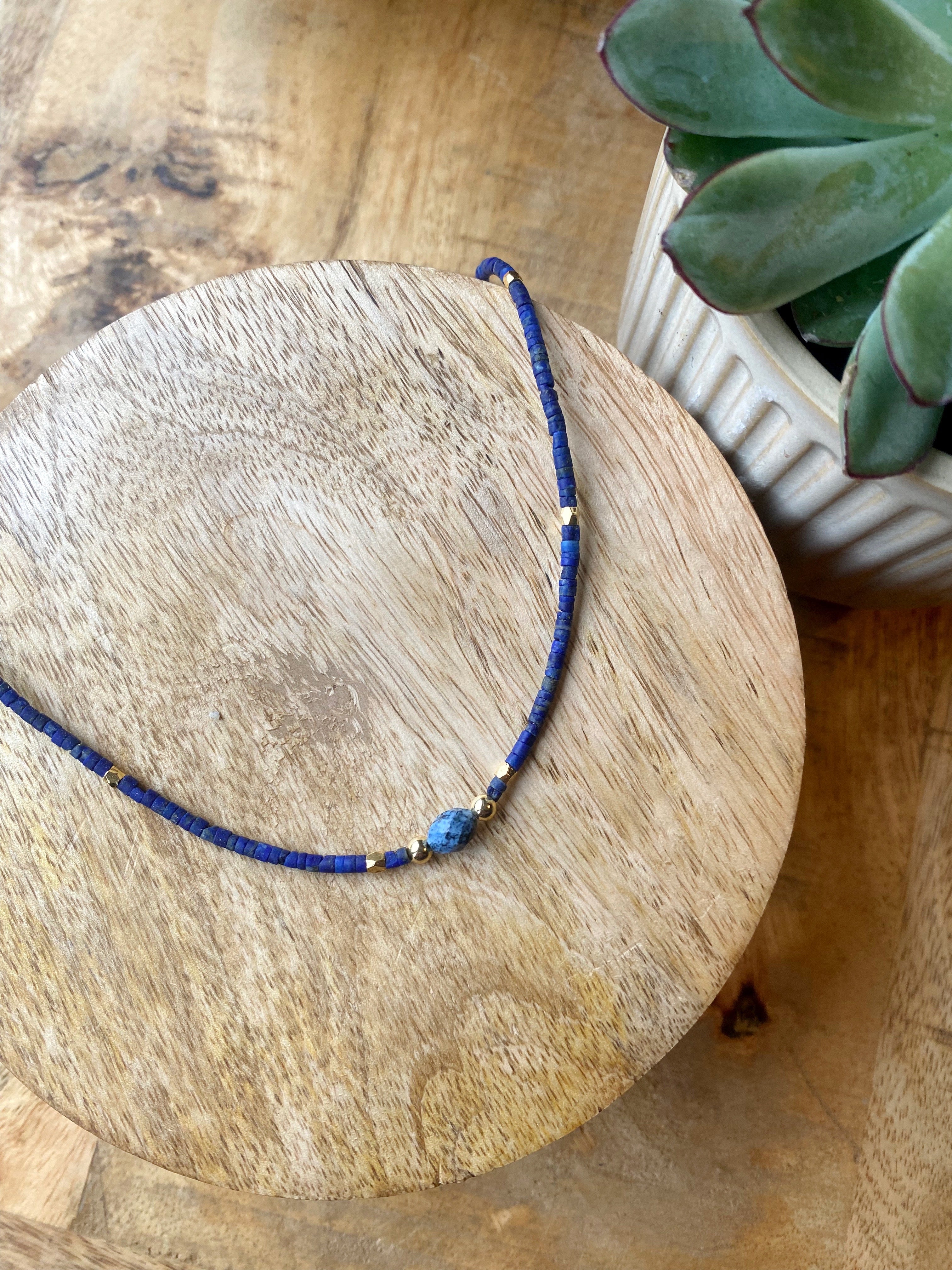 Blaues Gleichgewicht Choker